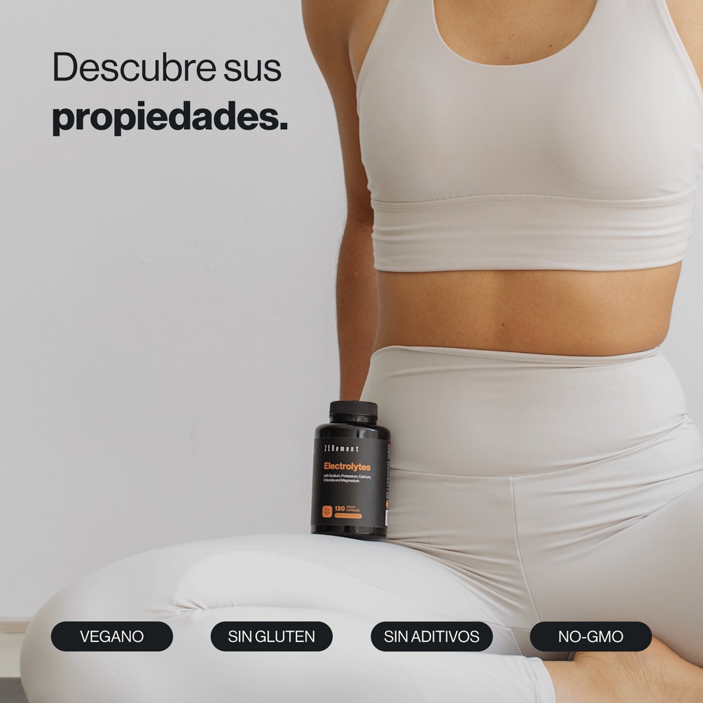 Electrolitos - 120 Cápsulas Veganas