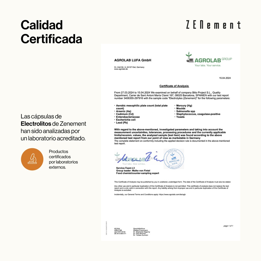 Electrolitos - 120 Cápsulas Veganas