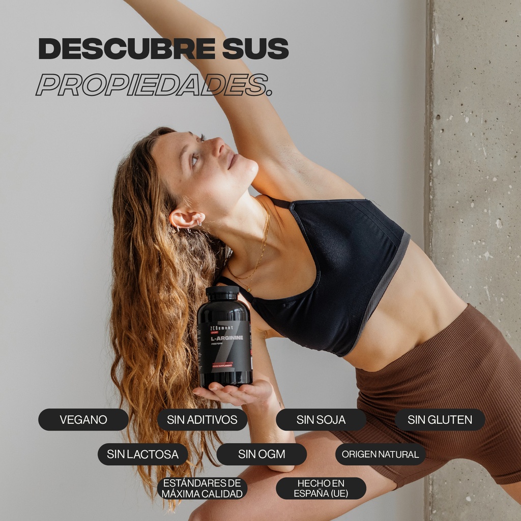 L-Arginina - 360 Cápsulas Veganas