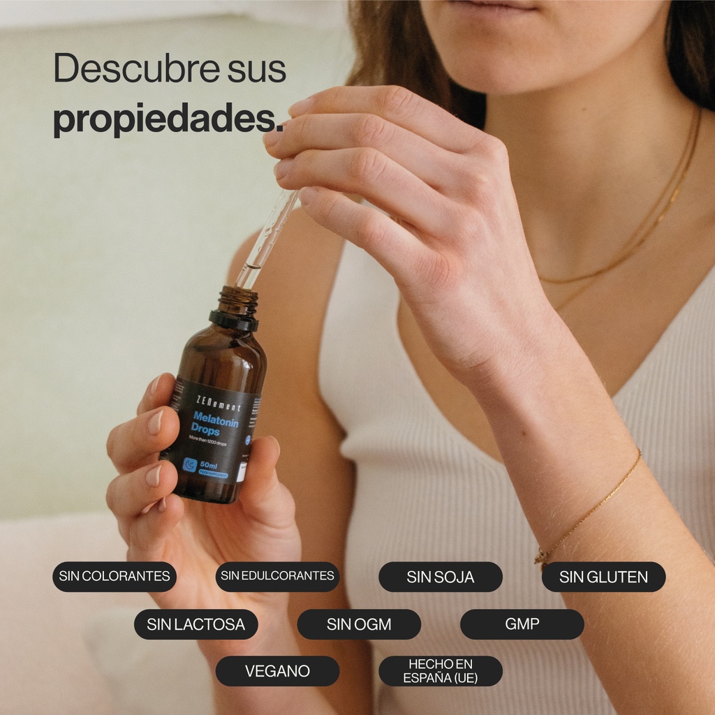 Melatonina Gotas - 50 ml Veganas