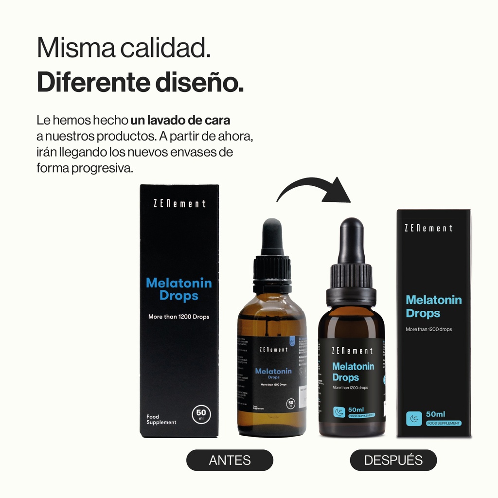 Melatonina Gotas - 50 ml Veganas