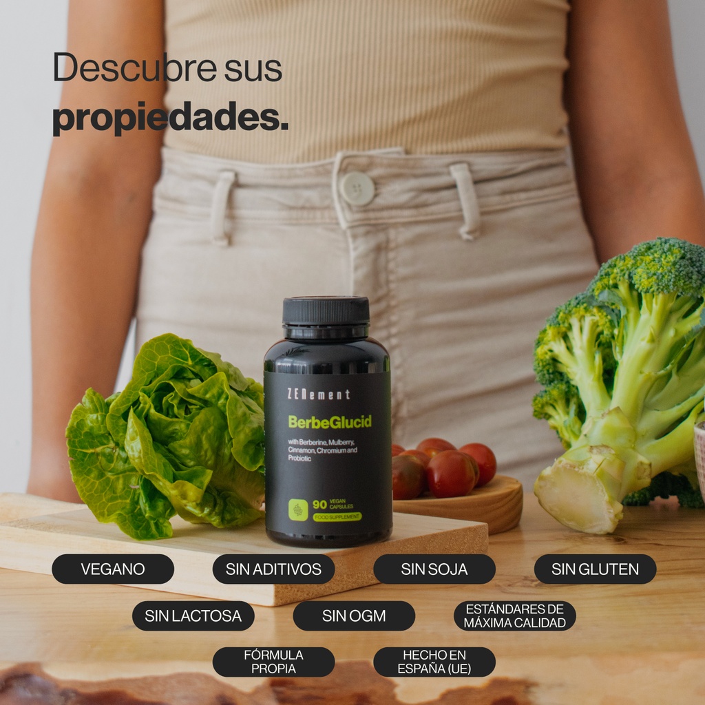 BerbeGlucid - 90 Cápsulas Veganas