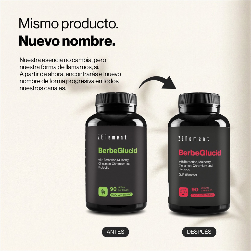 BerbeGlucid - 90 Cápsulas Veganas