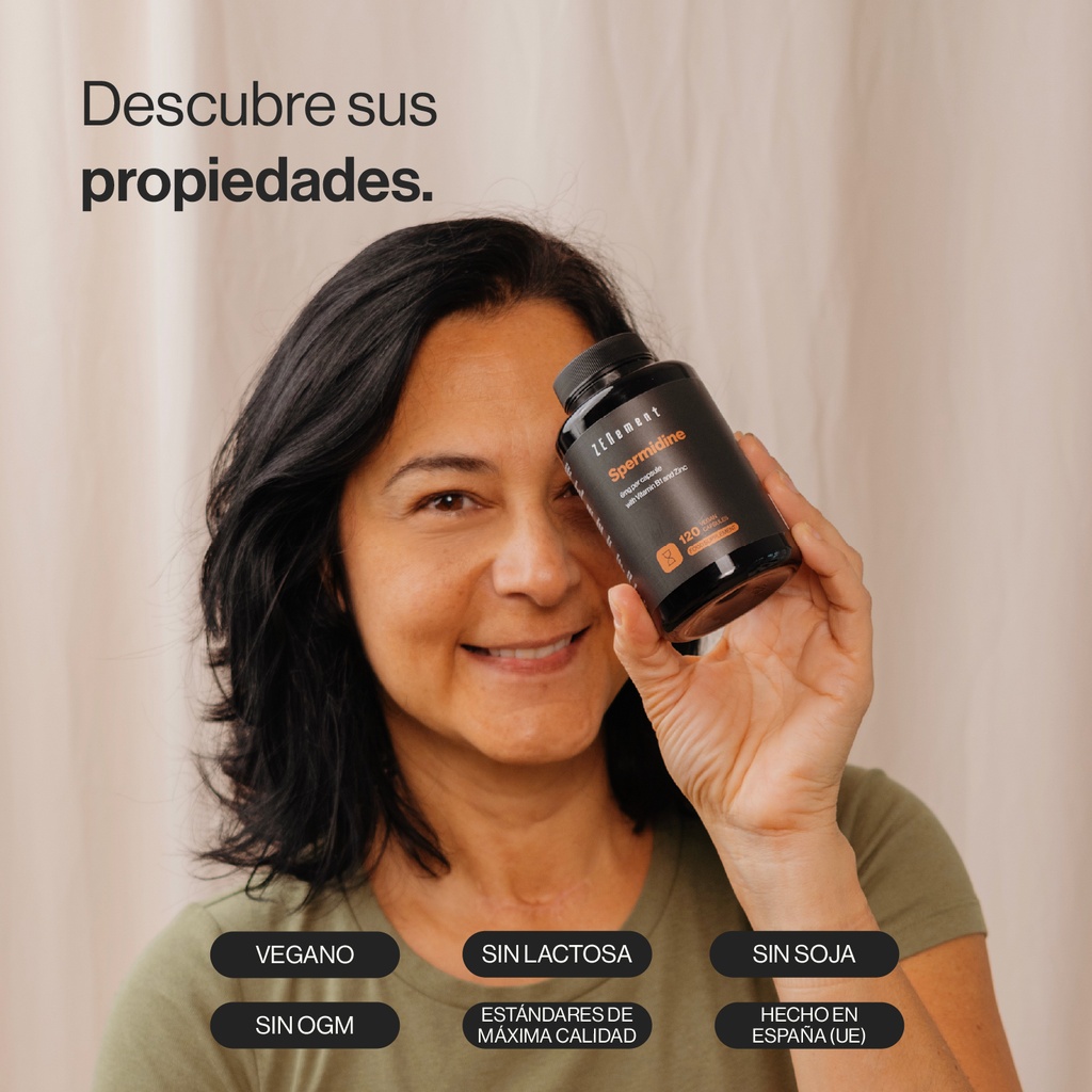 Espermidina - 120 Cápsulas Veganas