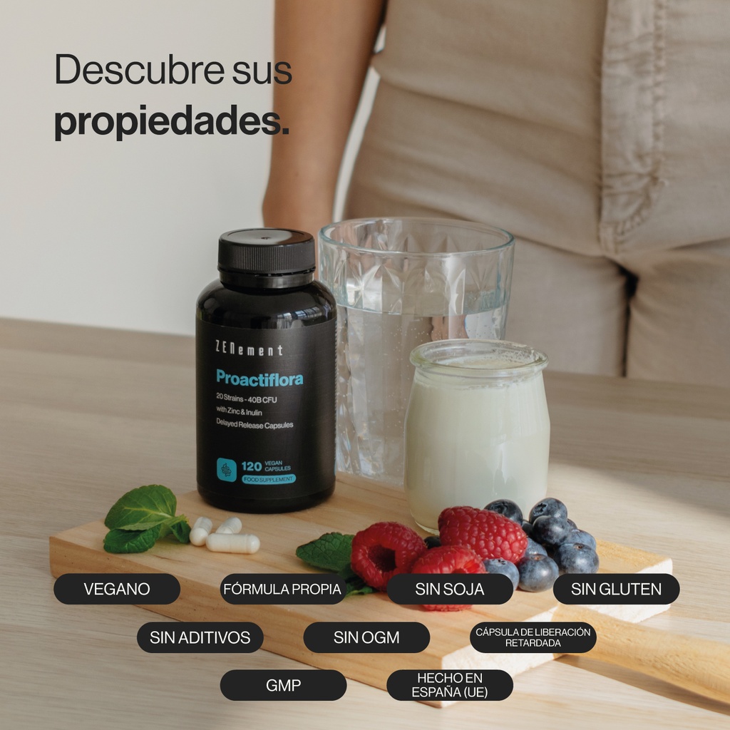 Proactiflora - 120 Cápsulas Veganas