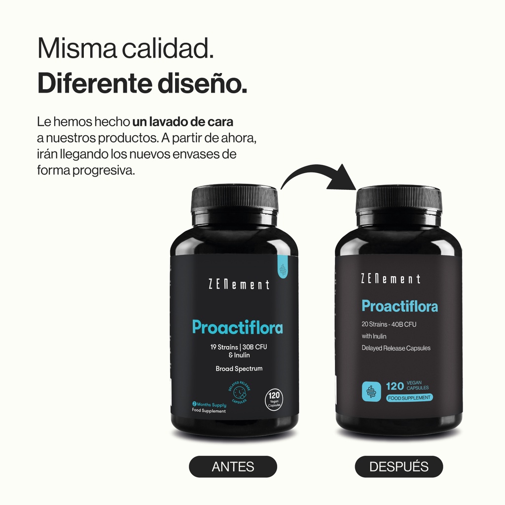 Proactiflora - 120 Cápsulas Veganas