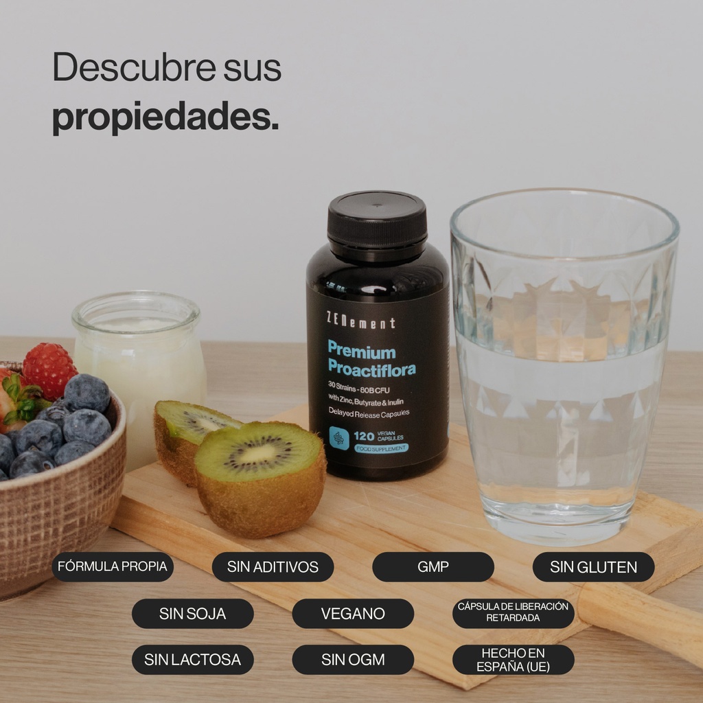 Premium Proactiflora - 120 Cápsulas Veganas