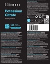 Citrato de Potasio - 180 cápsulas veganas