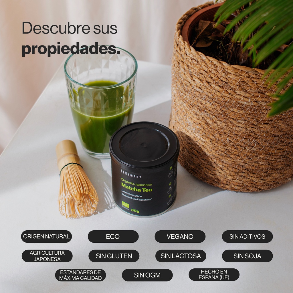 Té Matcha Japonés Ecológico - 80 g