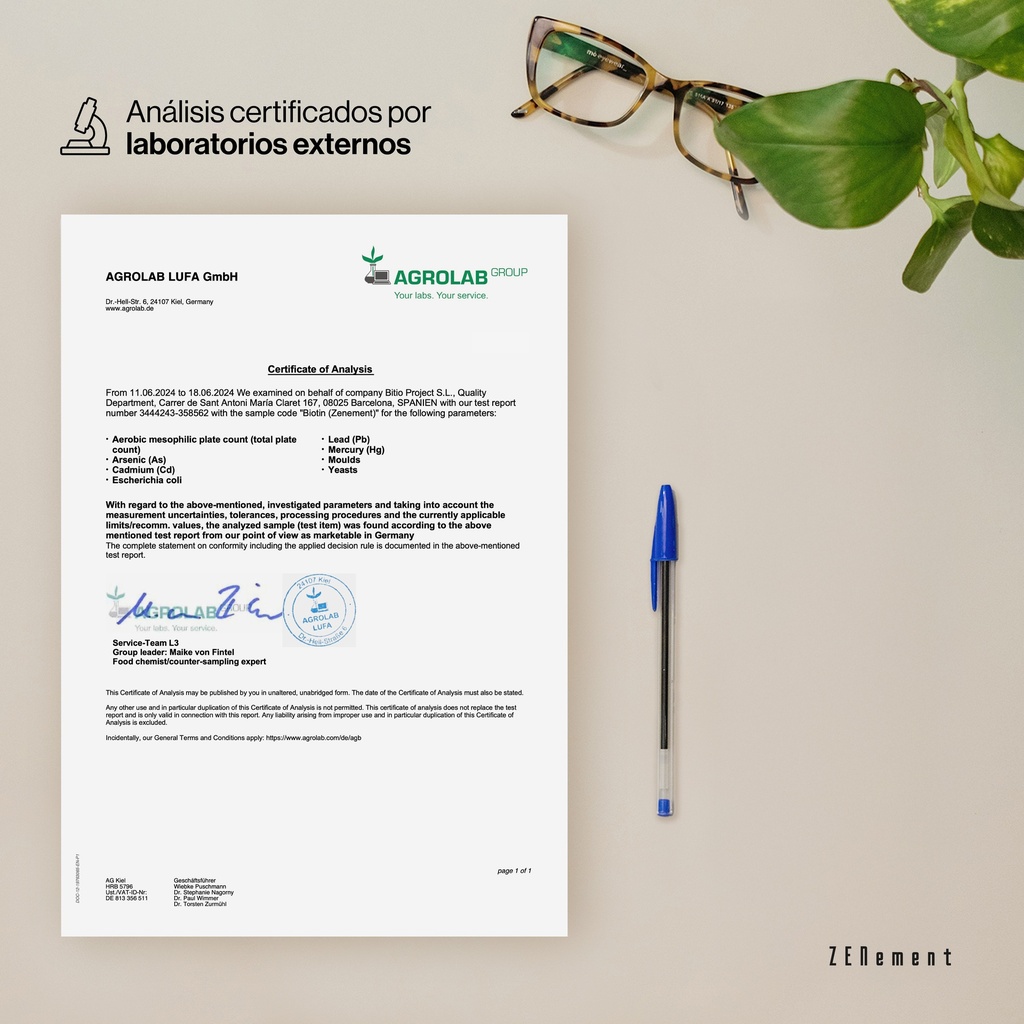 Biotina Complex - 365 Comprimidos Veganas