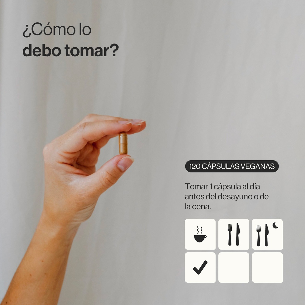 Extracto de Raíz de Maca - 120 Cápsulas Veganas