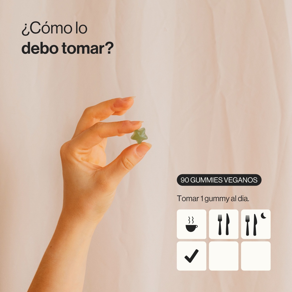 Gummies de Biotina - 90 Gominolas Veganas