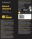 Vitamina E Natural - 200 Cápsulas blandas