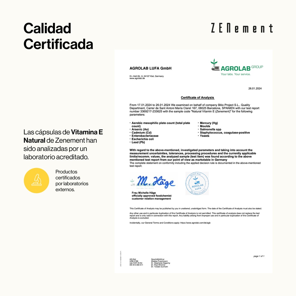 Vitamina E Natural - 200 Cápsulas blandas