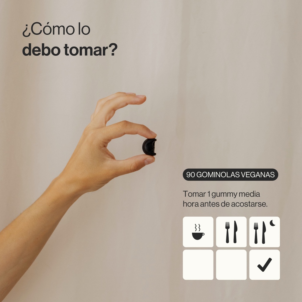 Gummies Melatonina Forte - 90 Gominolas Veganas