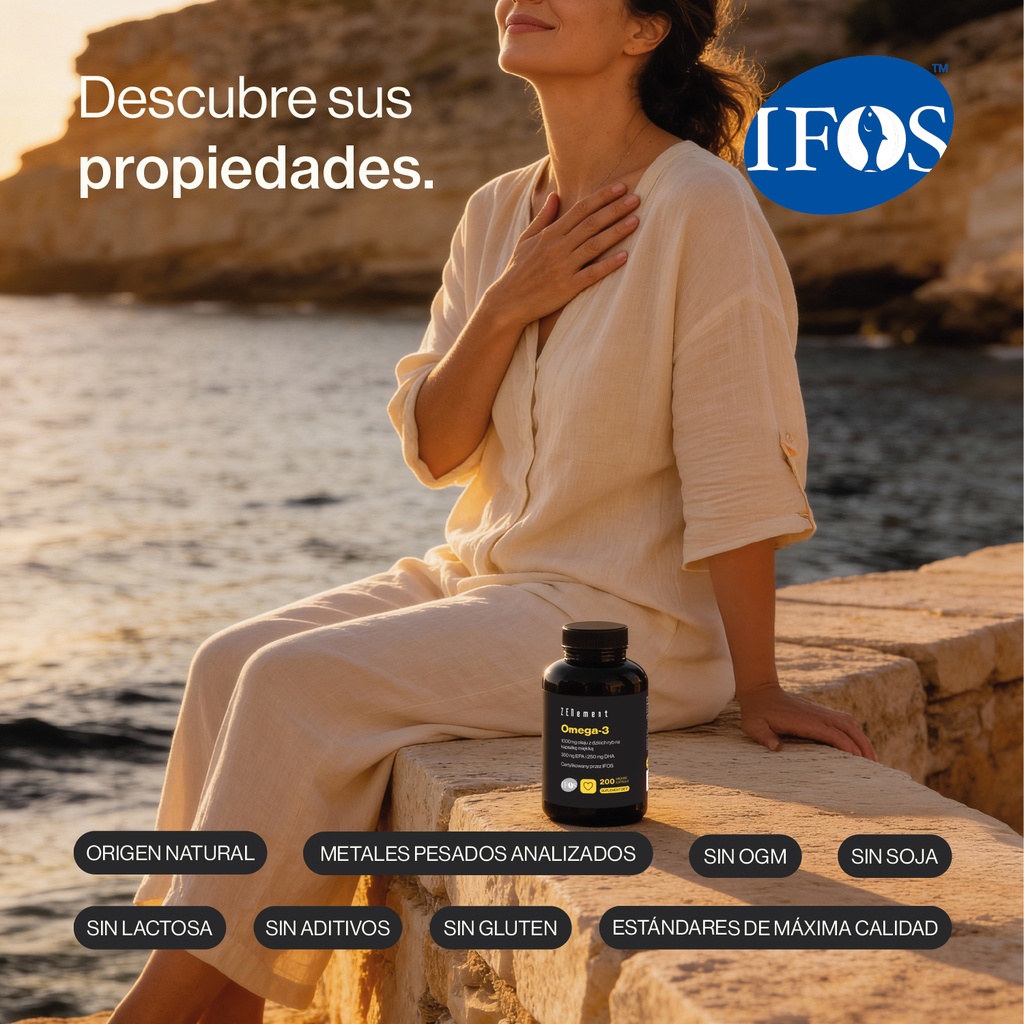 Omega 3 - 200 Cápsulas blandas