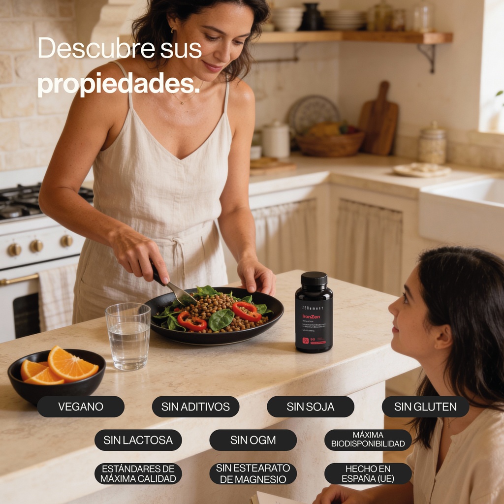 Iron Zen - 90 Cápsulas Veganas