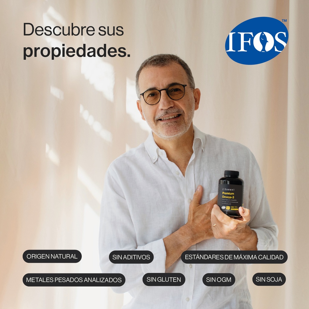 Omega 3 Premium - 120 Cápsulas blandas