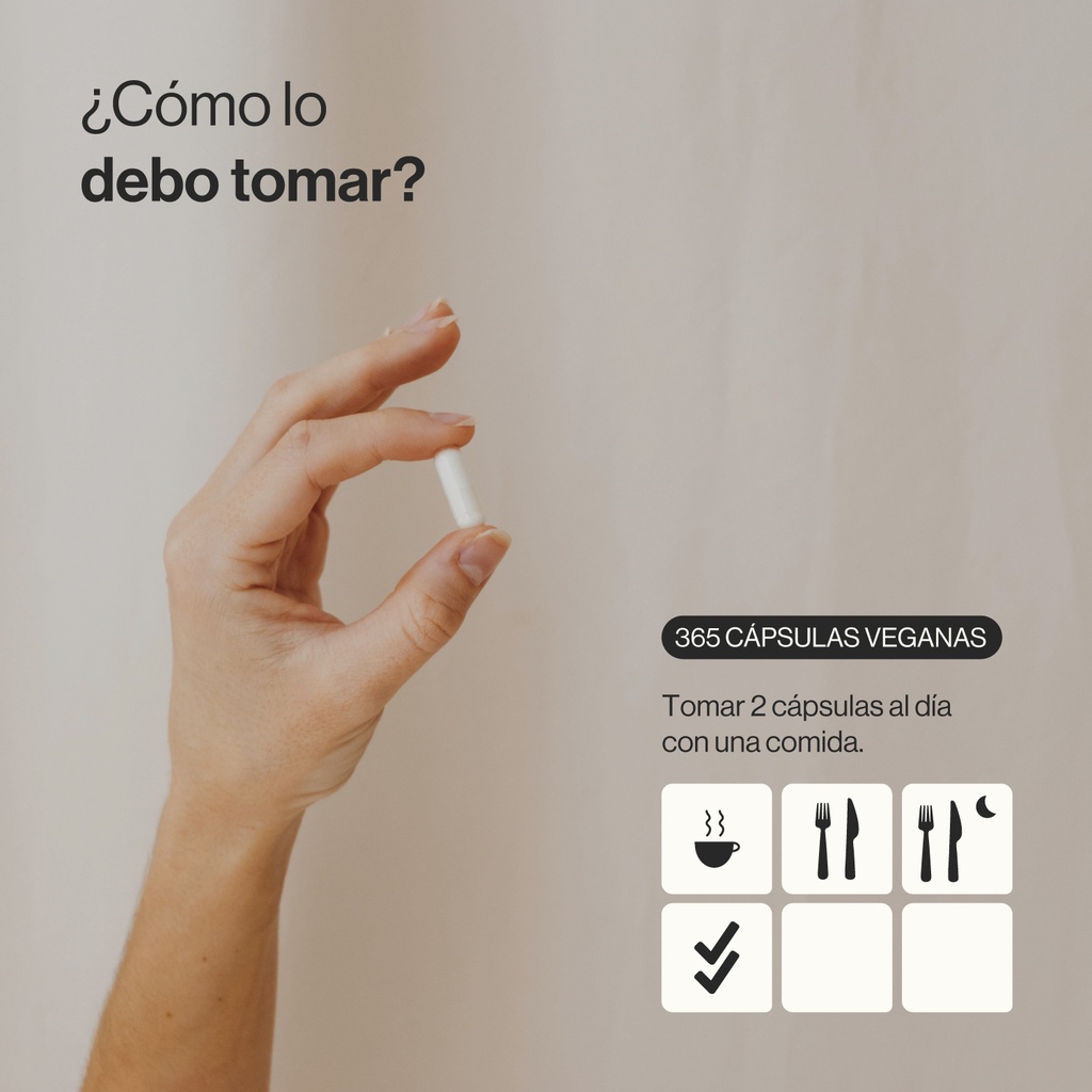 Vitamina C Tamponada + Zinc - 365 Cápsulas Veganas