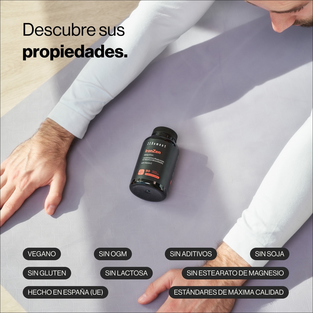 Iron Zen - 90 Cápsulas Veganas