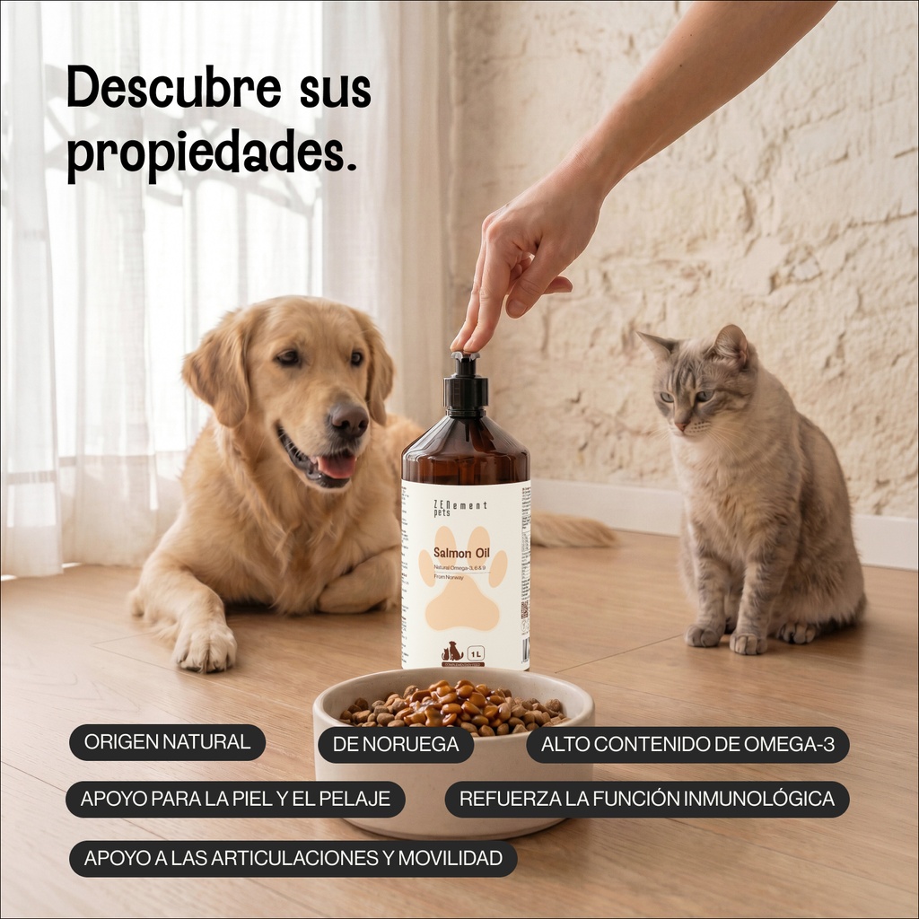 Aceite de Salmón - 1L (PETS)
