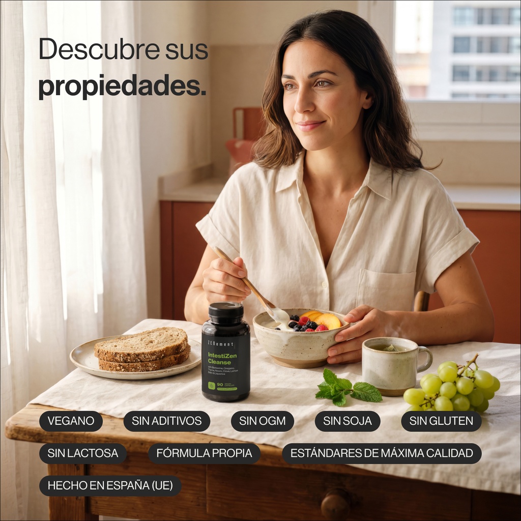 IntestiZen Cleanse - 90 cápsulas veganas