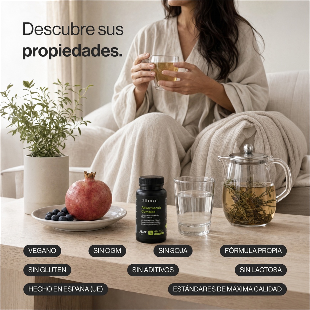 (New) - Akkermansia Complex (60 cápsulas veganas)