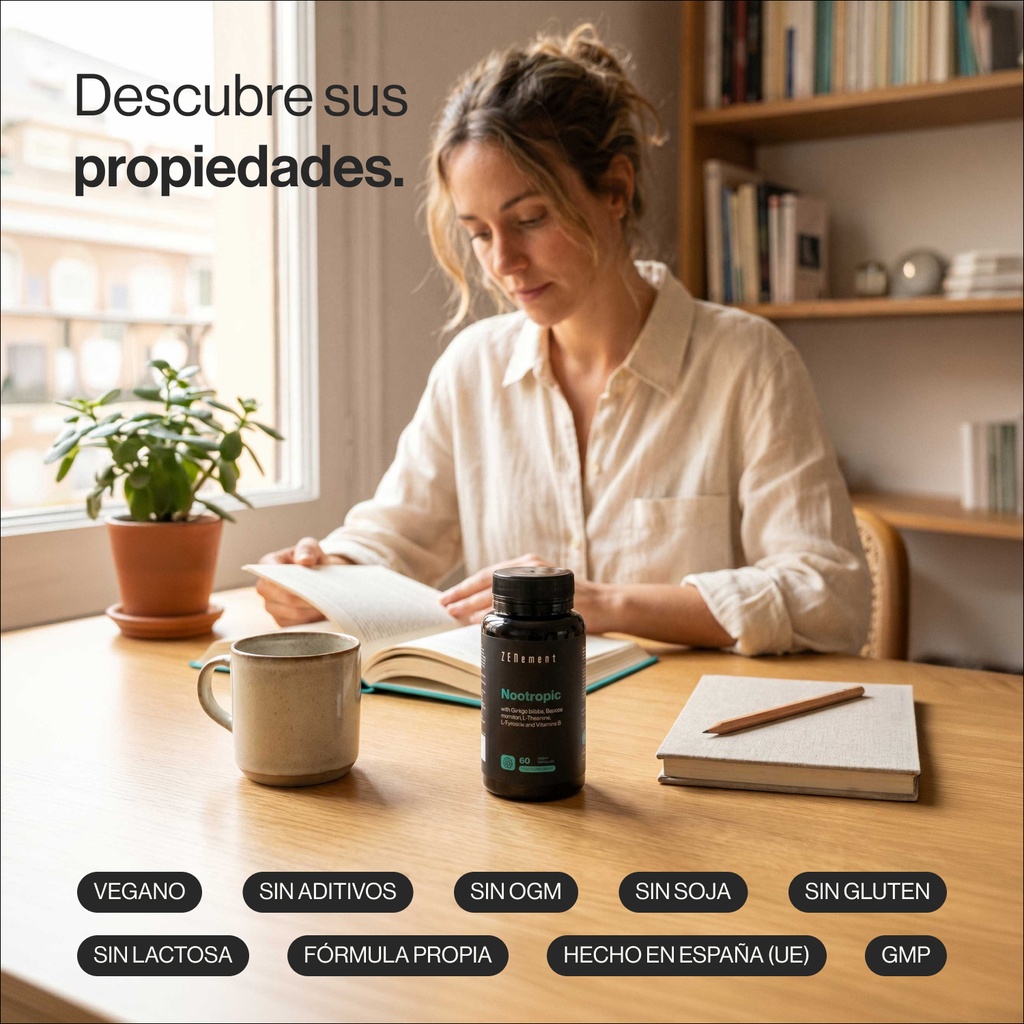 (New) - Nootrópico (60 cápsulas veganas) 