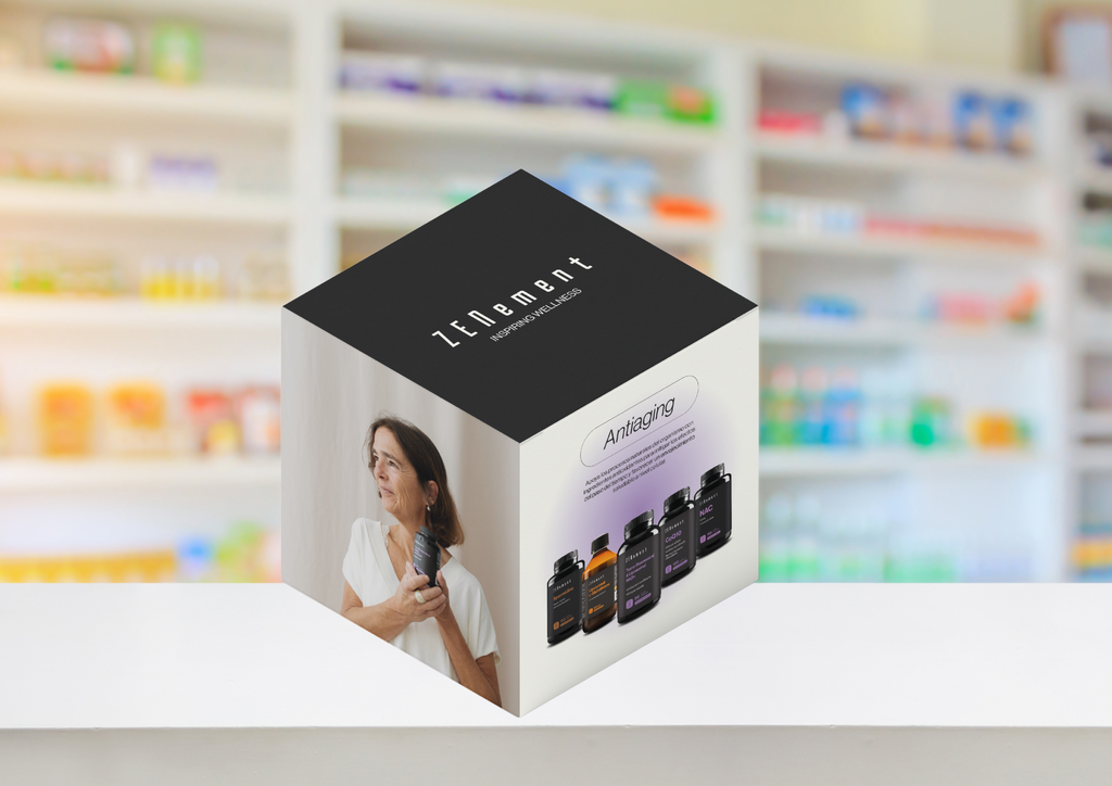 PLV Cubo Expositor Zenement