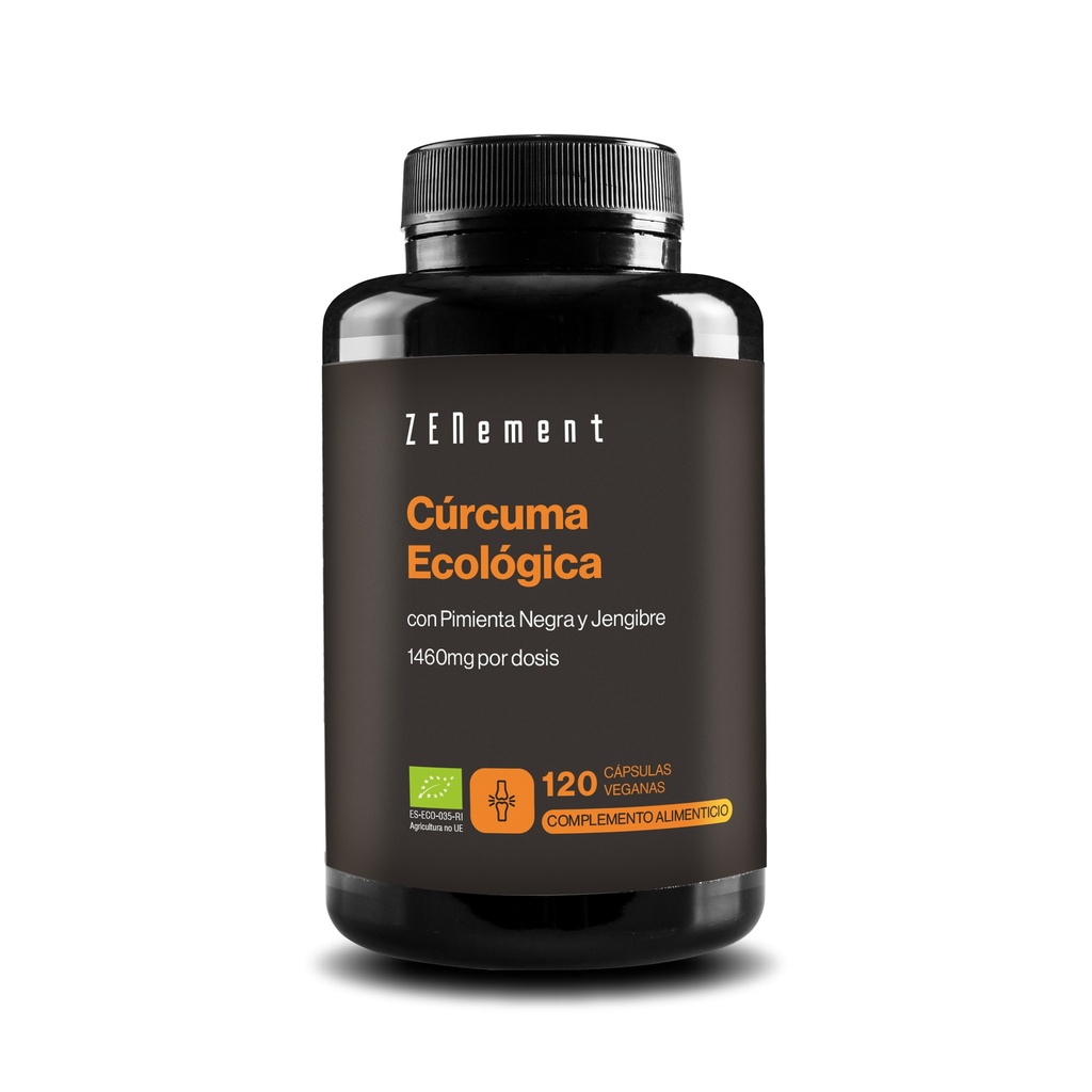 Cúrcuma ECO - 120 cápsulas veganas