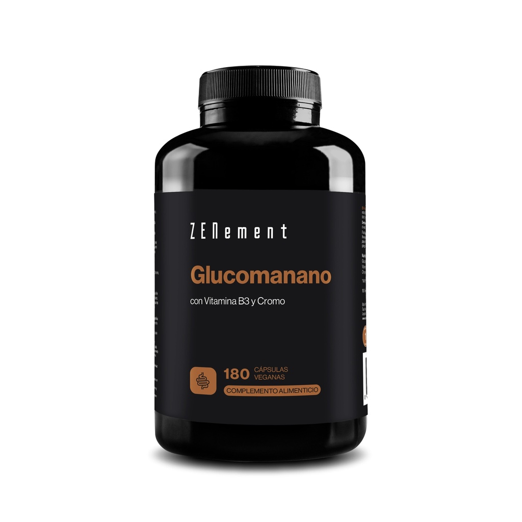 Glucomanano - 180 Cápsulas Veganas