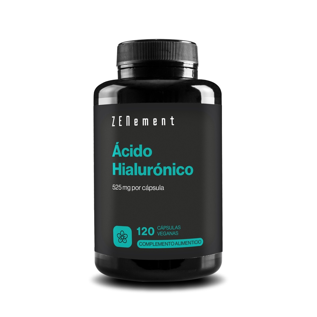 Ácido Hialurónico - 120 Cápsulas Veganas