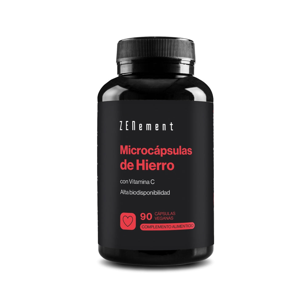 Microcápsulas de Hierro - 90 Cápsulas Veganas