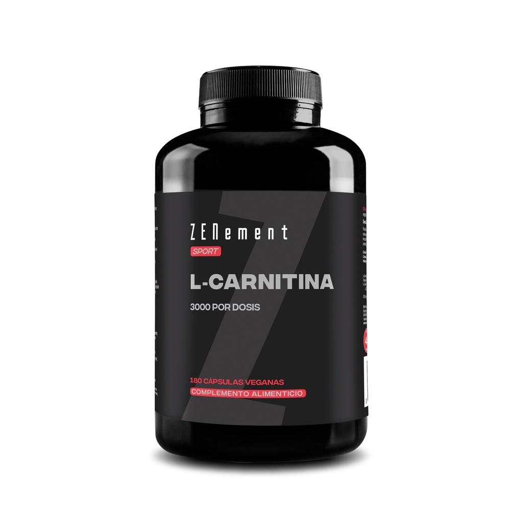 L-Carnitina - 180 Cápsulas Veganas