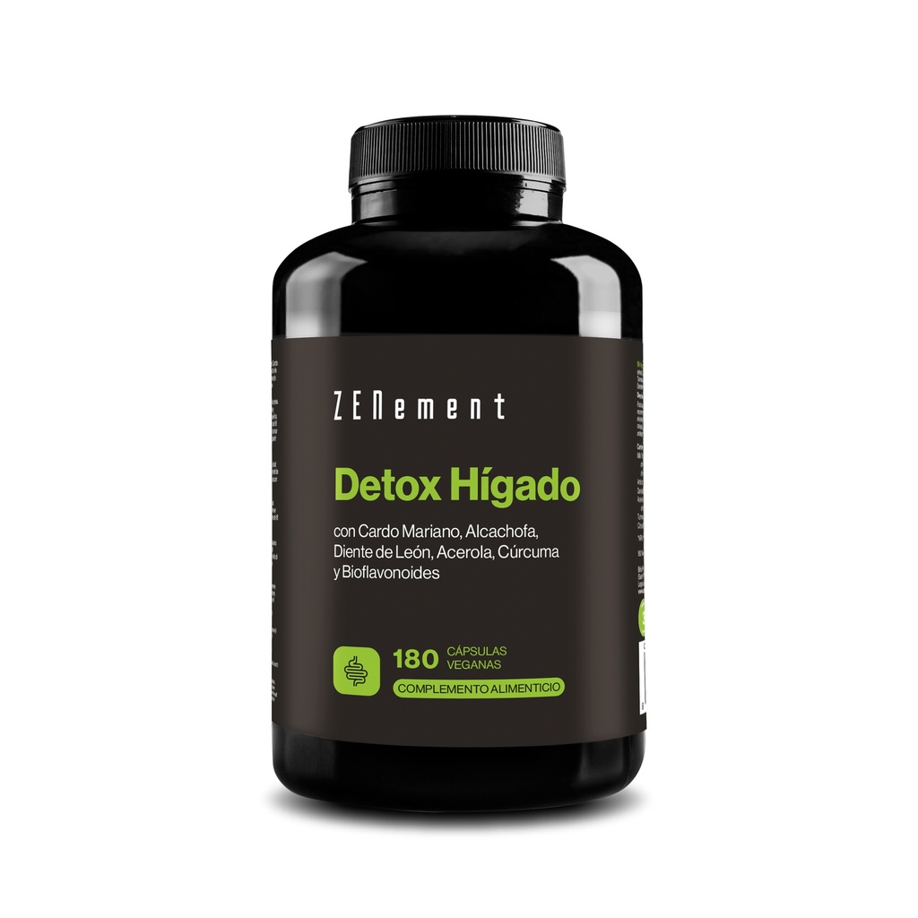 Detox Hígado - 180 Cápsulas Veganas