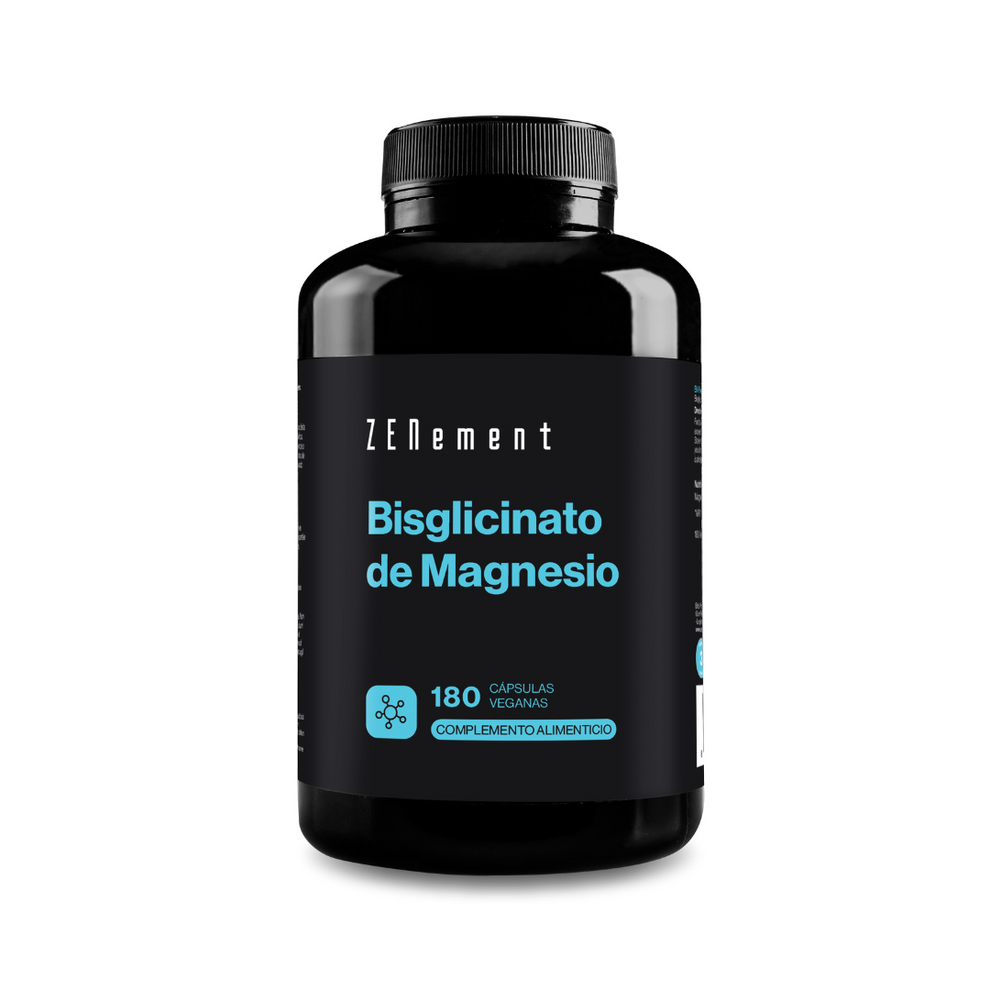 Bisglicinato de Magnesio - 180 Cápsulas Veganas