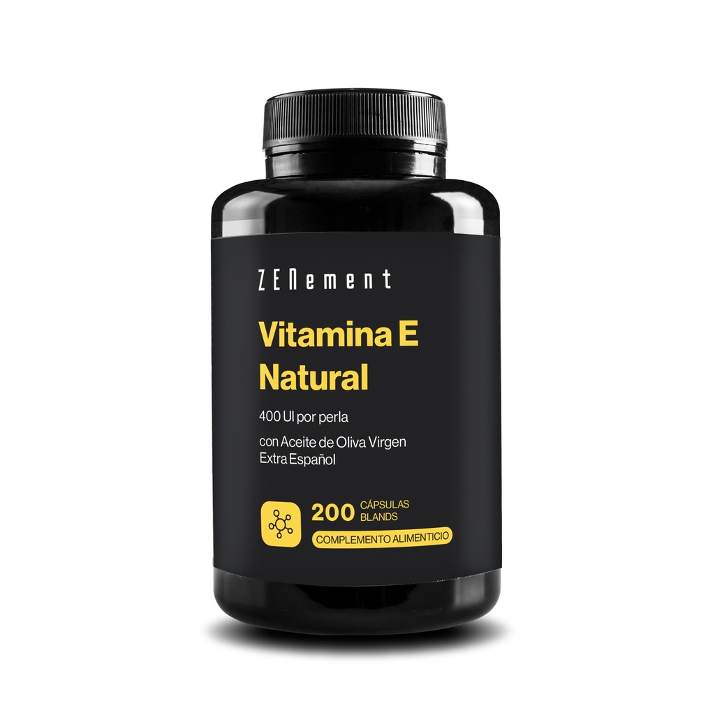 Vitamina E Natural - 200 Cápsulas blandas