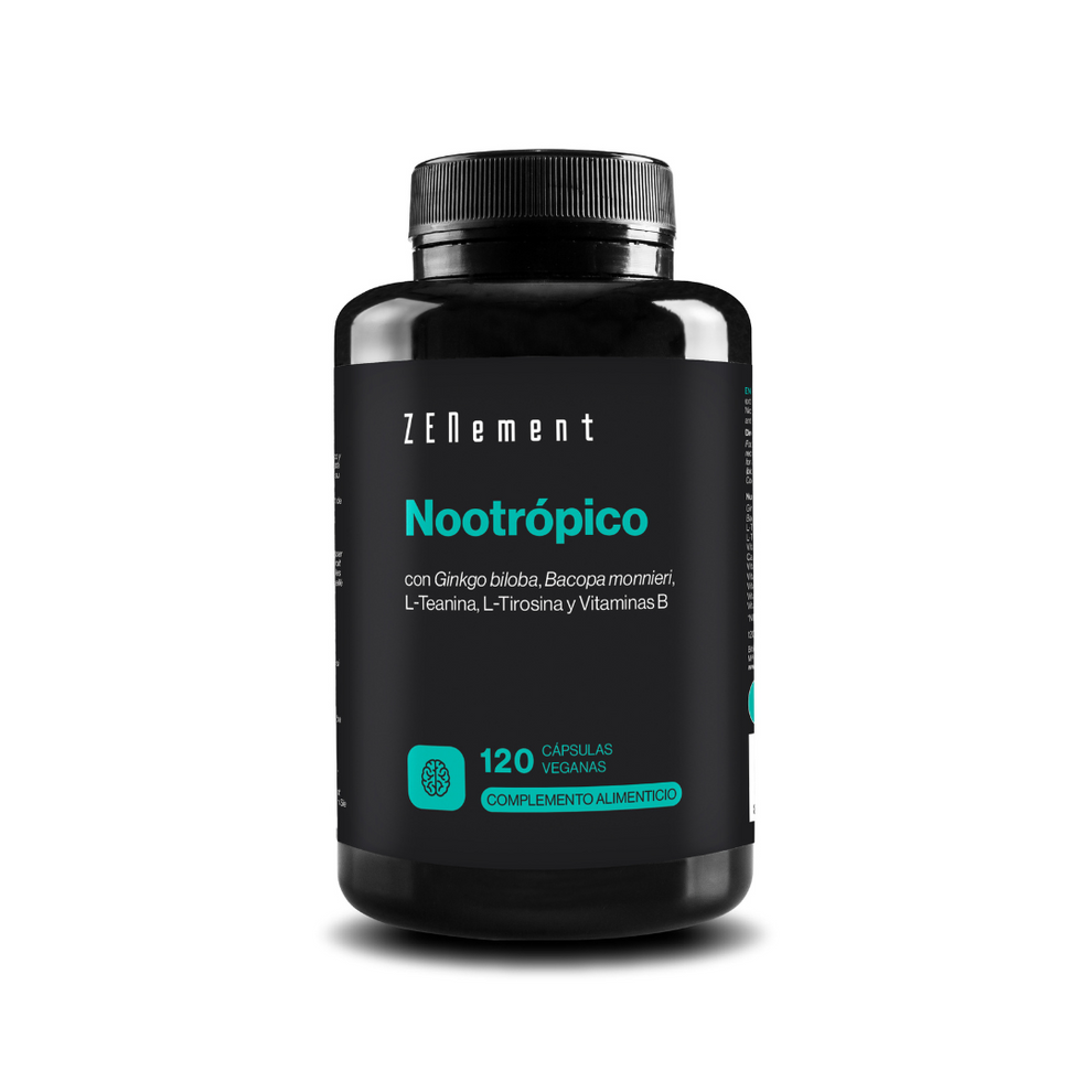 Nootrópico - 120 Cápsulas Veganas