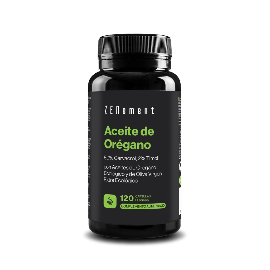 Aceite de Orégano - 120 Cápsulas blandas