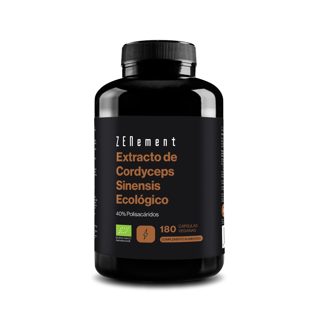 Cordyceps sinensis Ecológico - 180 Cápsulas Veganas