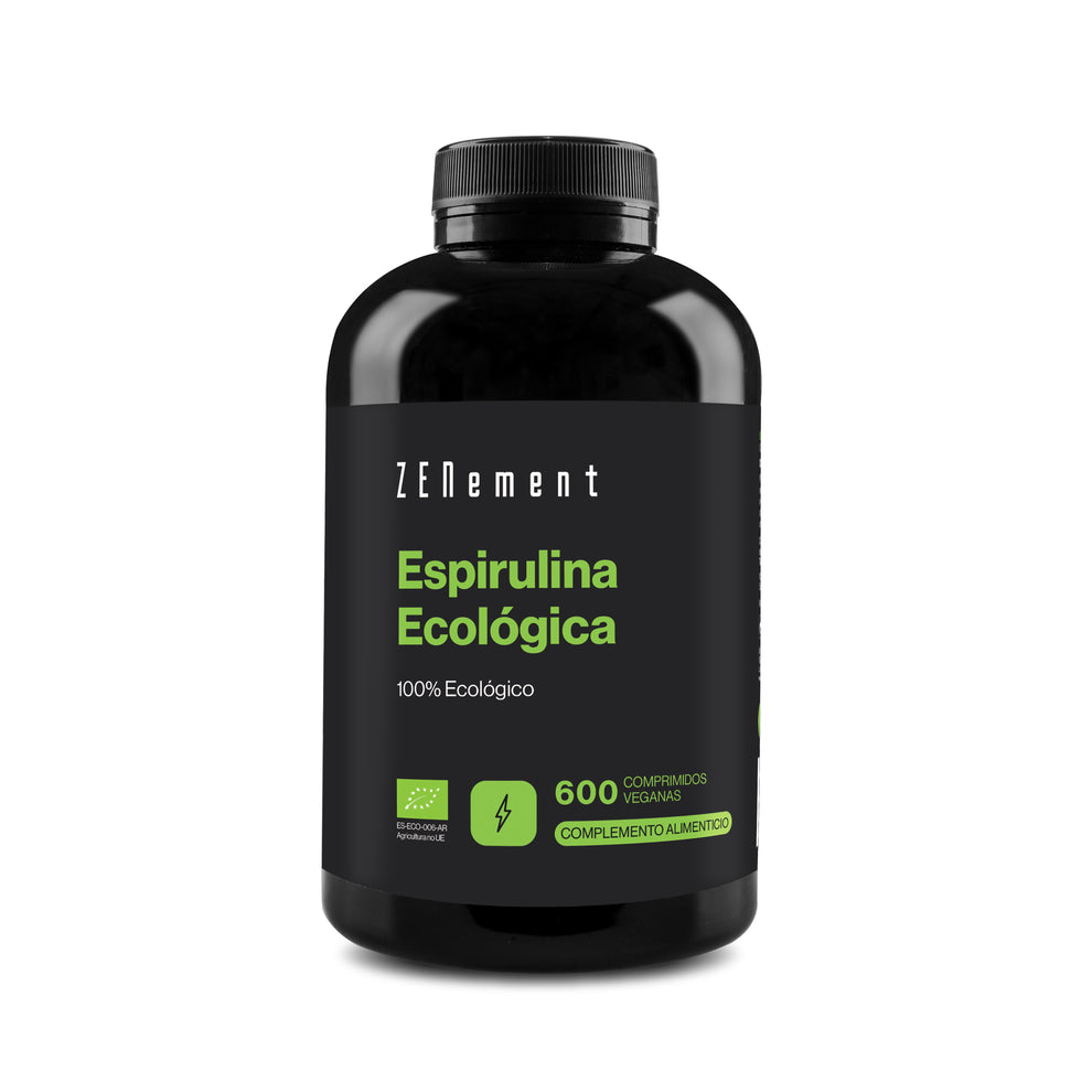 Espirulina Ecológica - 600 Comprimidos Veganas