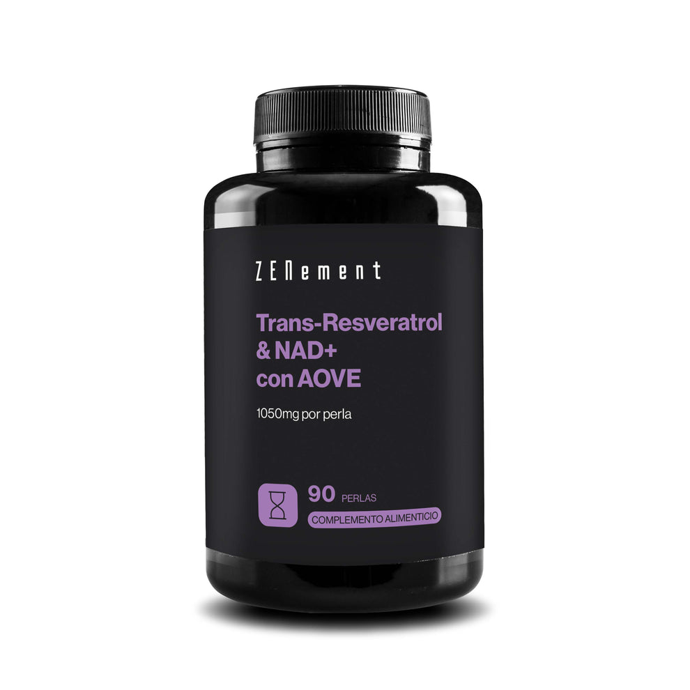 Trans-Resveratrol & NAD+ con AOVE - 90 Cápsulas blandas