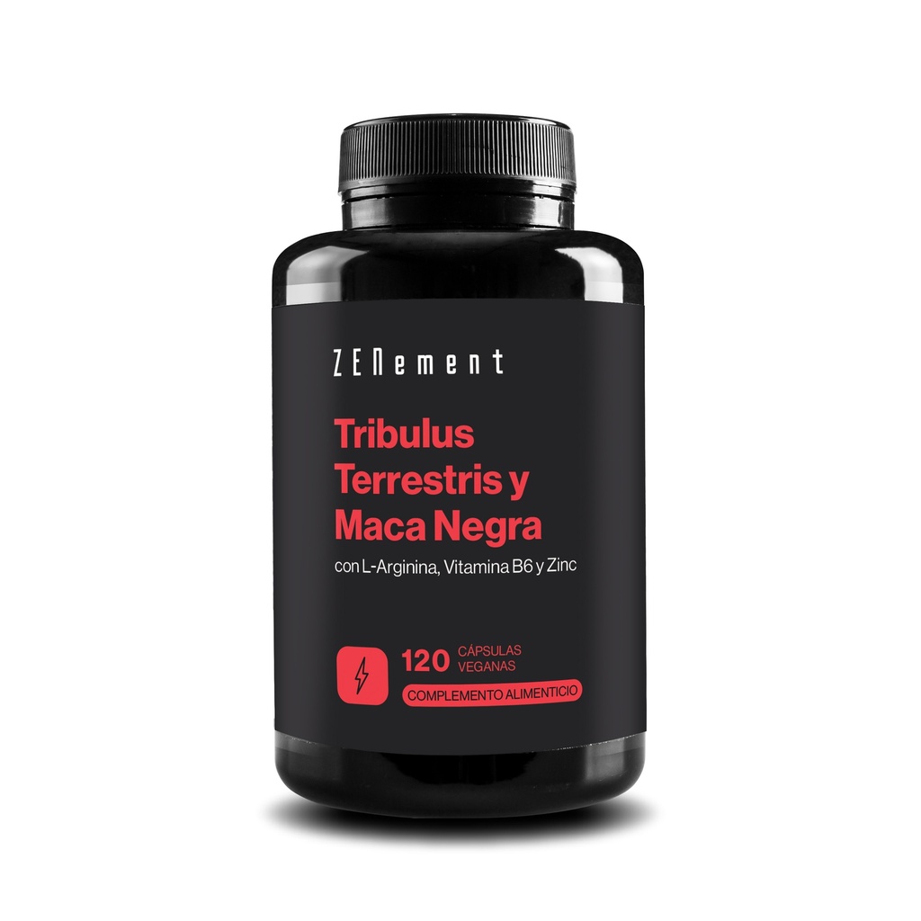 Tribulus Terrestris y Maca Negra - 120 Cápsulas Veganas