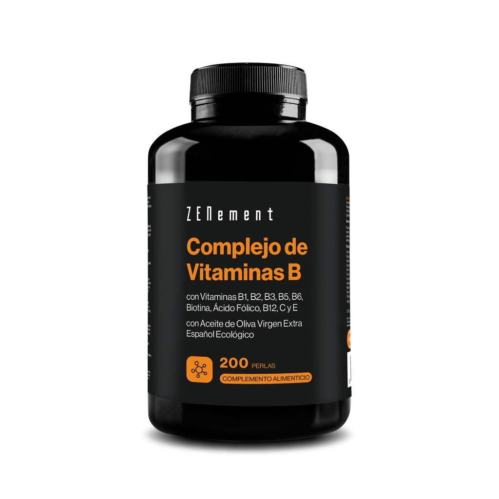 Complejo de Vitaminas B - 200 Cápsulas blandas