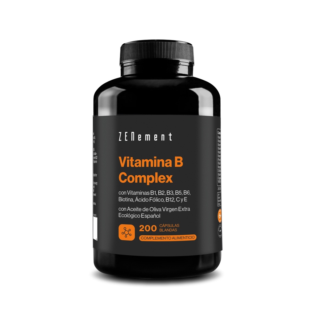 Vitamina B Complex - 200 Cápsulas blandas