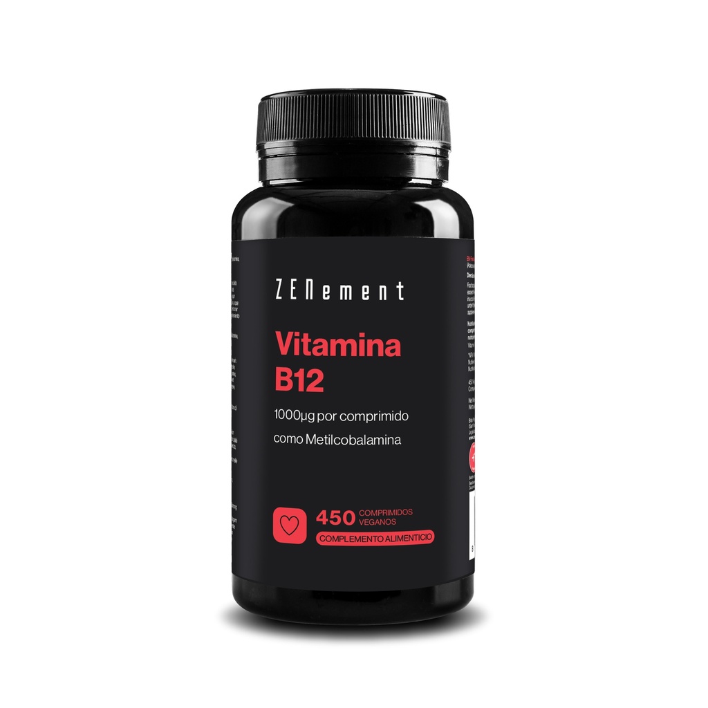 Vitamina B12 - 450 Comprimidos Veganas