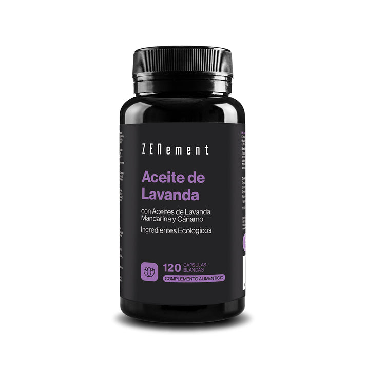 Aceite de Lavanda  - 120 Cápsulas blandas 